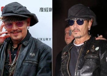 EL PREOCUPANTE ASPECTO FÍSICO DE JOHNNY DEPP