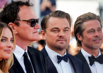Todas las fotos de Tarantino y su elenco estelar en Cannes