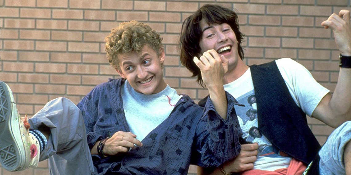 “Bill and Ted” comenzó su rodaje y así lo demuestra un afeitado Keanu Reeves