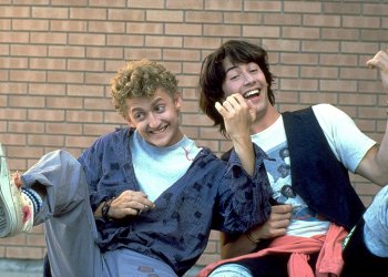“Bill and Ted” comenzó su rodaje y así lo demuestra un afeitado Keanu Reeves