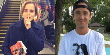 La foto de Emma Watson con Tom Felton que enloquece a los fans de “Harry Potter”
