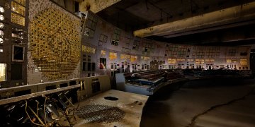 La sala de control del reactor 4 de la Central Nuclear de Chernobyl abre sus puertas para los turistas