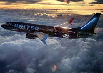United Airlines y su avión de ‘Star Wars’
