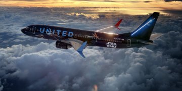 United Airlines y su avión de ‘Star Wars’