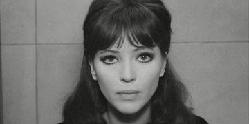 Falleció Anna Karina, la musa de Jean-Luc Godard