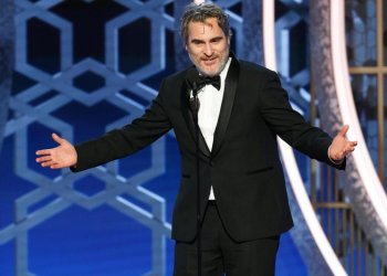 El censurado discurso de Joaquin Phoenix tras ganar en Golden Globes