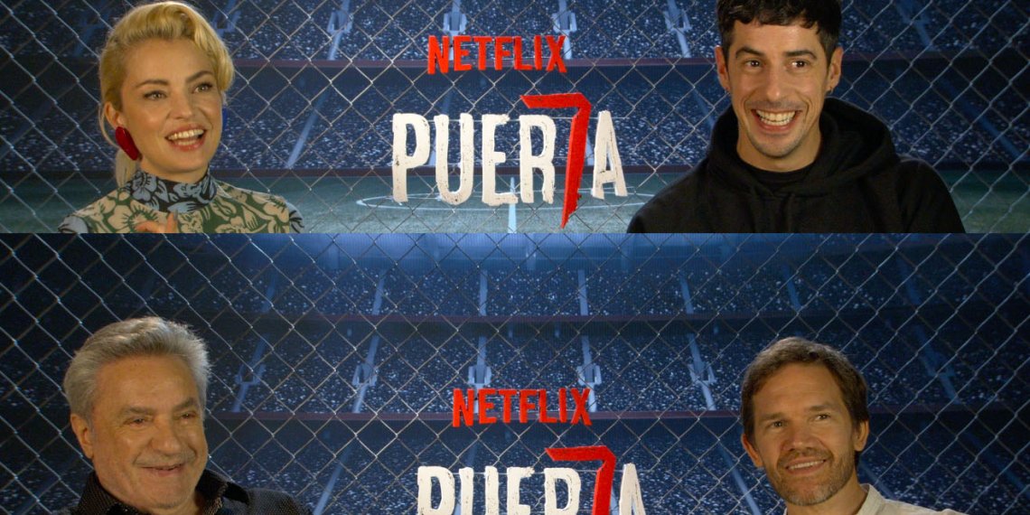 Hablamos con los protagonistas de ‘Puerta 7’, la nueva serie de Netflix