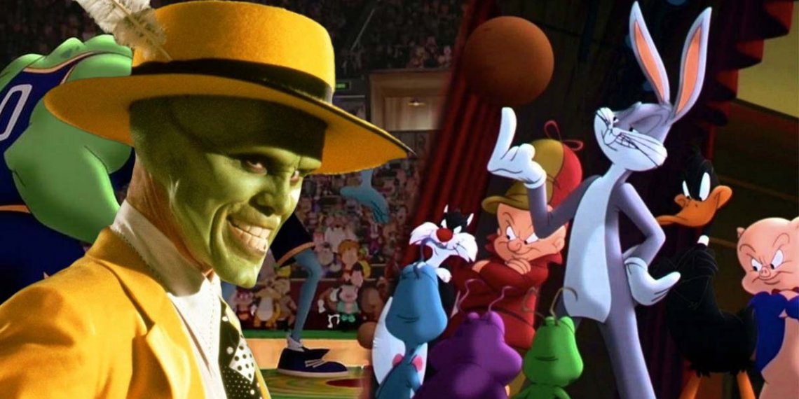 Space Jam 2 podría contar con un cameo de La Máscara de Jim Carrey
