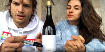 Ashton Kutcher y Mila Kunis lanzan un vino para recaudar fondos contra el coronavirus