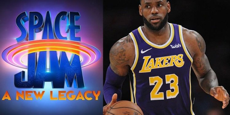 LeBron James reveló el logo y titulo de Space Jam 2