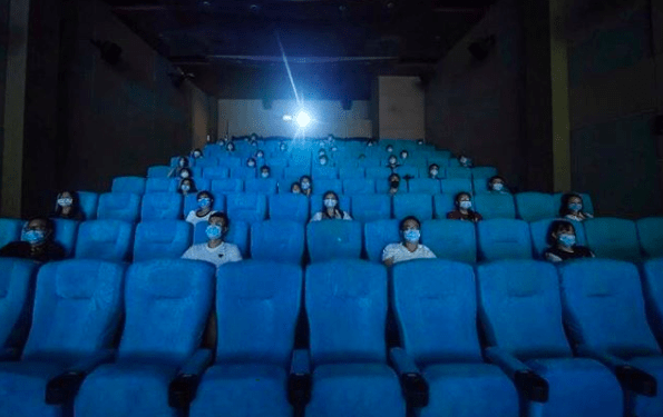 Así fue la reapertura de los cines en China