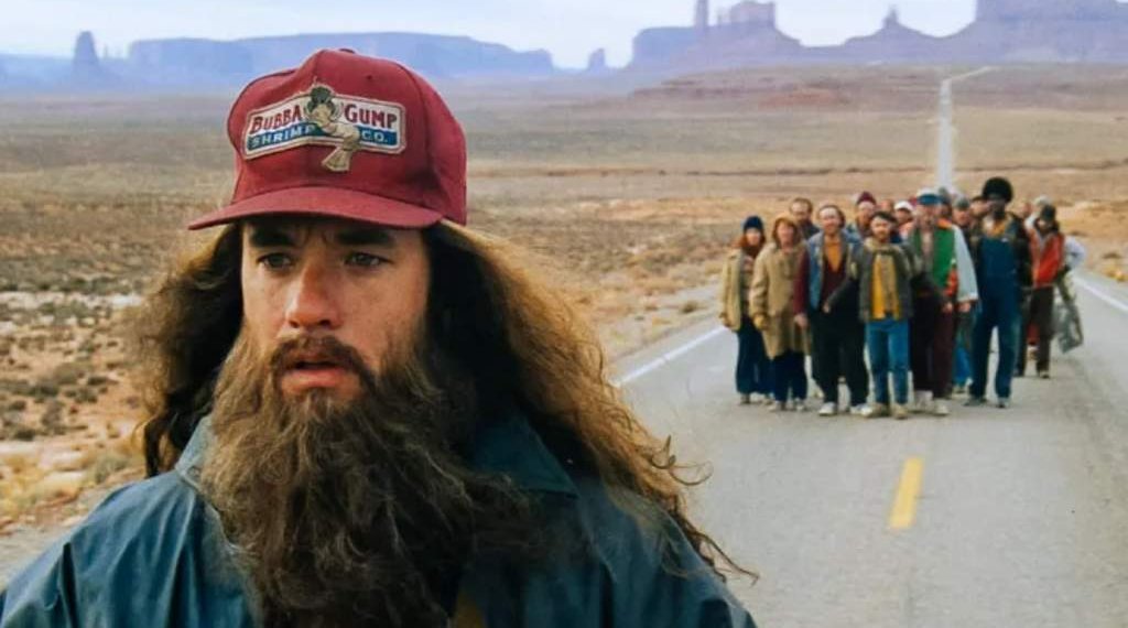 Tom Hanks reveló que puso plata suya para realizar una icónica escena de Forrest Gump