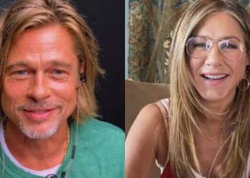 El histórico reencuentro de Brad Pitt y Jennifer Aniston