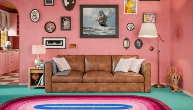 Así serían Los Simpsons según Wes Anderson