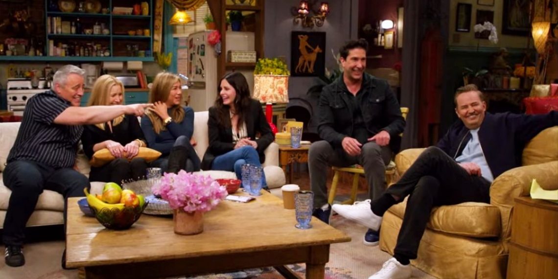 El ritual del equipo de Friends antes de cada grabación