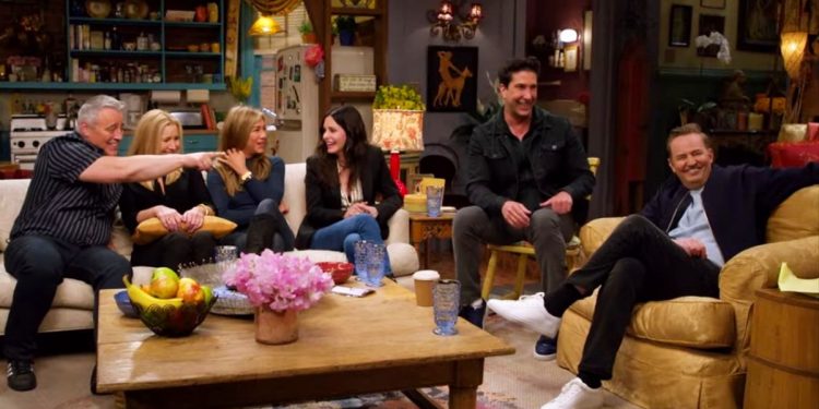 El ritual del equipo de Friends antes de cada grabación