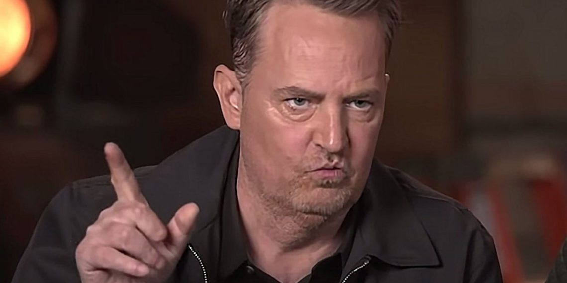 Friends: ¿Qué le pasaba a Matthew Perry en la reunión?