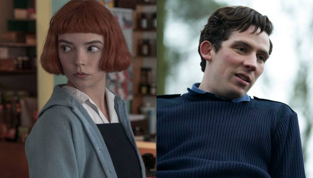 Después de ver Gambito de dama, Josh O’Connor le envió este mensaje a Anya Taylor-Joy