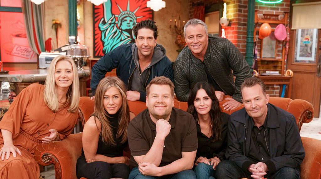 ¡Lo mejor del día!: El elenco de Friends cantó la canción de la serie