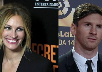 La emoción de Julia Roberts el día que conoció a Messi