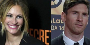 La emoción de Julia Roberts el día que conoció a Messi