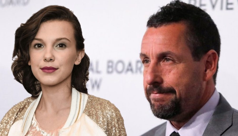 ¿Adam Sandler y Millie Bobby Brown preparan un nuevo proyecto?