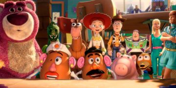 Un adolescente recreó una escena de Toy Story 3 para celebrar su graduación de la secundaria