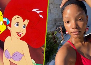 La Sirenita: ¡La increíble imagen que compartió Halle