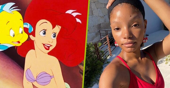 La Sirenita: ¡La increíble imagen que compartió Halle