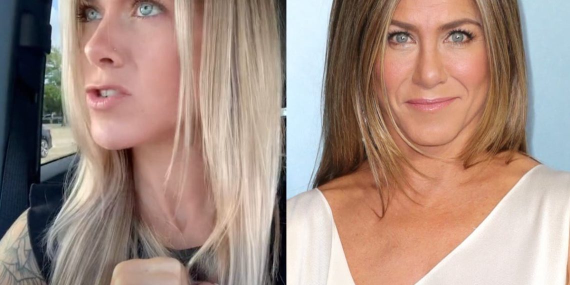 ¡Es igual! Conocé a la tiktoker que es idéntica a Jennifer Aniston