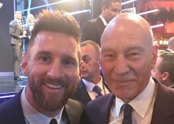 La gran anécdota de Patrick Stewart con Lionel Messi