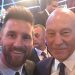 La gran anécdota de Patrick Stewart con Lionel Messi