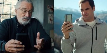 ¡Es viral! Mirá el video de Robert De Niro actuando con Roger Federer