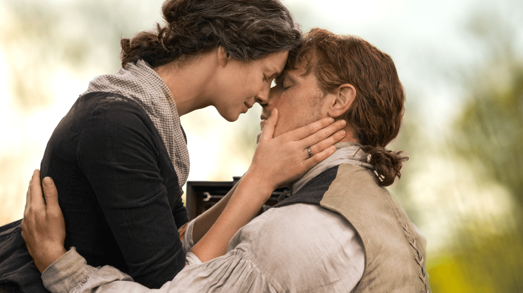 Una famosa actriz es fan de Outlander y los protagonistas no lo pueden creer