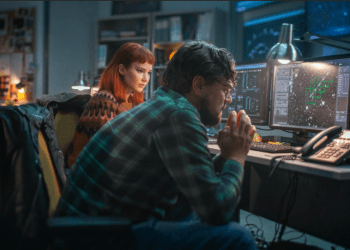 Leonardo DiCaprio y Jennifer Lawrence intentan salvar la Tierra en el trailer de No Miren Arriba