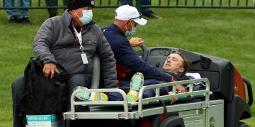 Tom Felton se descompensó jugando al golf en Estados Unidos