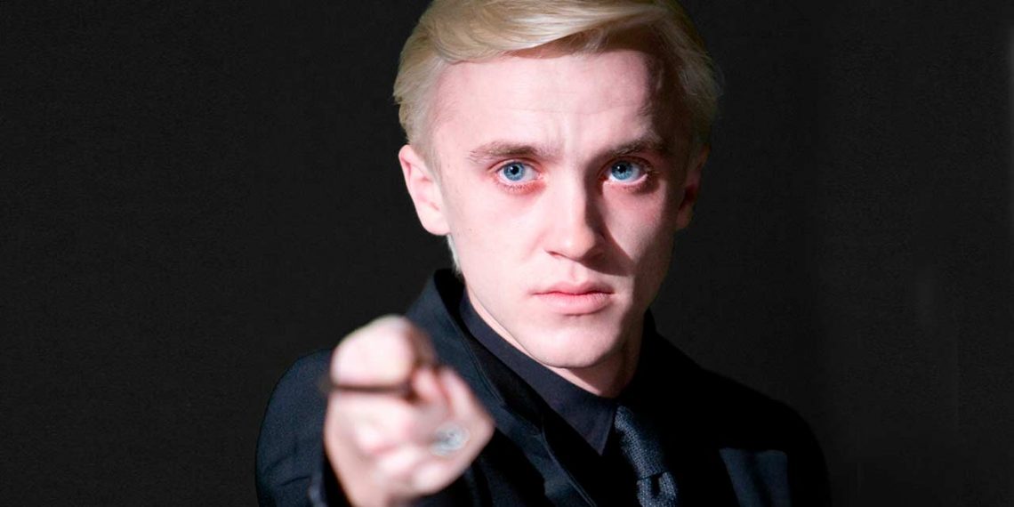 ¿Y Slytherin?: Tom Felton se disfrazó de Harry Potter