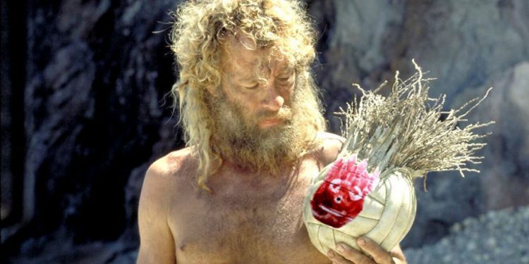 Subastaron a Wilson, la pelota de vóley que Tom Hanks utilizó en Náufrago