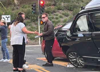 ¡Como Terminator! Arnold Schwarzenegger protagonizó un accidente en Los Ángeles