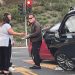 ¡Como Terminator! Arnold Schwarzenegger protagonizó un accidente en Los Ángeles
