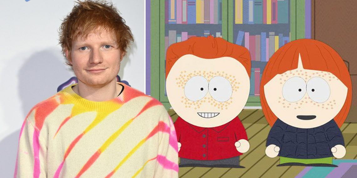 Ed Sheeran aseguró que un episodio de South Park le arruinó la vida