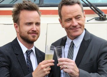 Aaron Paul nombró a Bryan Cranston como el padrino de su hijo