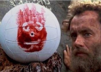 El reencuentro de Tom Hanks con Wilson, su amigo pelota