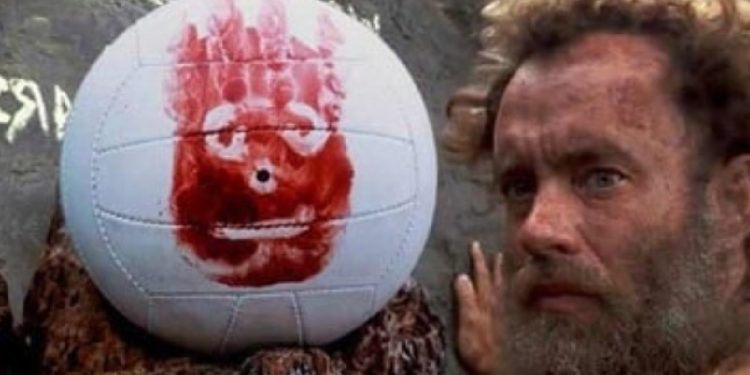 El reencuentro de Tom Hanks con Wilson, su amigo pelota