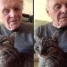 La emotiva despedida de Anthony Hopkins a su gato