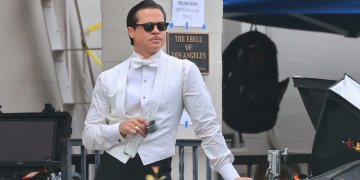 Así luce Brad Pitt en las primeras imágenes de Babylon
