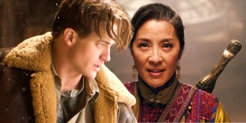 Tras 14 años, el emotivo reencuentro de Brendan Fraser y Michelle Yeoh