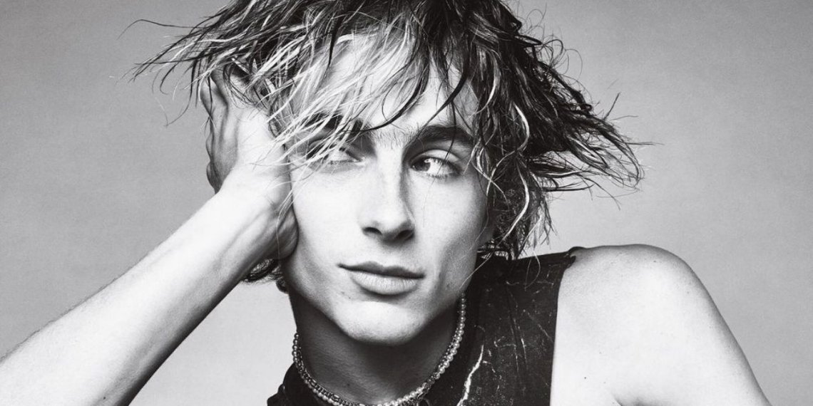 Timothée Chalamet hace historia con estas fotos para Vogue