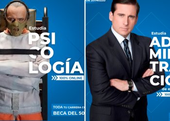 La ingeniosa publicidad de una Universidad con personajes de series y películas