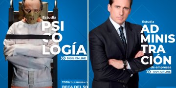 La ingeniosa publicidad de una Universidad con personajes de series y películas